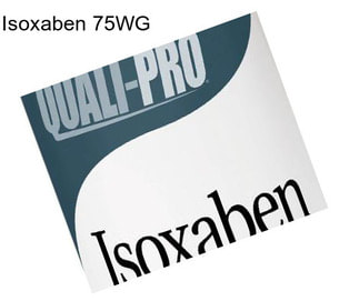 Isoxaben 75WG