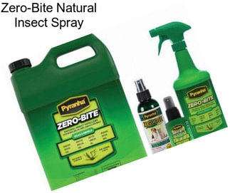 Zero-Bite Natural Insect Spray