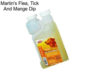 Martin\'s Flea, Tick And Mange Dip