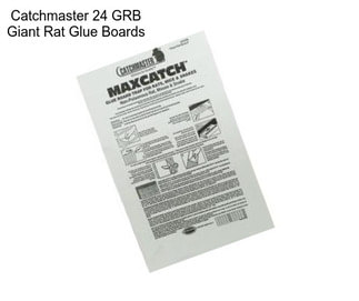 Catchmaster 24 GRB Giant Rat Glue Boards