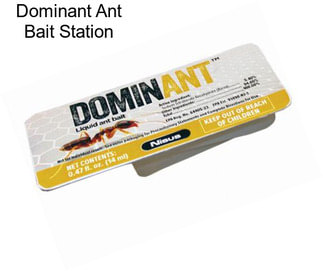 Dominant Ant Bait Station