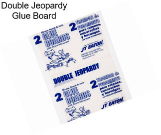 Double Jeopardy Glue Board