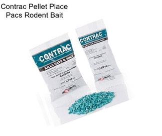 Contrac Pellet Place Pacs Rodent Bait