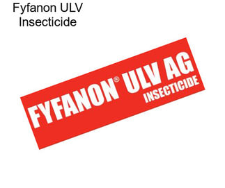 Fyfanon ULV Insecticide