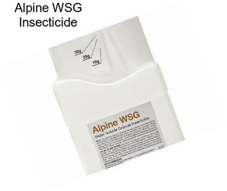 Alpine WSG Insecticide