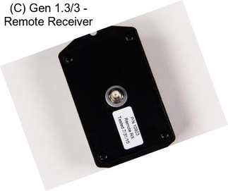 (C) Gen 1.3/3 - Remote Receiver