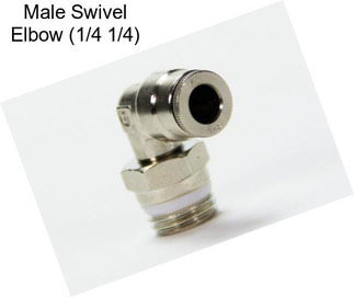 Male Swivel Elbow (1/4\