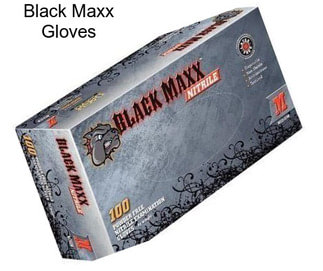 Black Maxx Gloves