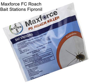 Maxforce FC Roach Bait Stations Fipronil