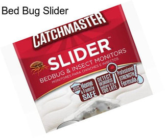 Bed Bug Slider