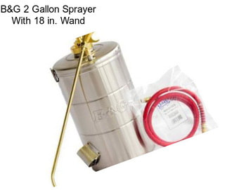 B&G 2 Gallon Sprayer With 18 in. Wand