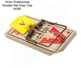 Victor Professional Wooden Rat Snap Trap M326