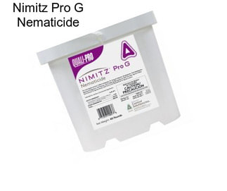 Nimitz Pro G Nematicide