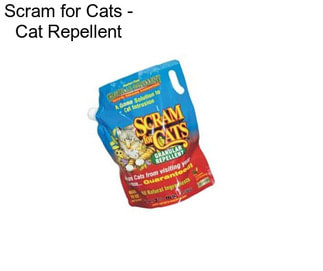 Scram for Cats - Cat Repellent