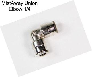 MistAway Union Elbow 1/4\