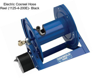 Electric Coxreel Hose Reel (1125-4-200E)- Black