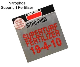 Nitrophos Superturf Fertilizer