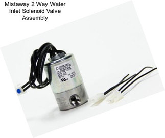 Mistaway 2 Way Water Inlet Solenoid Valve Assembly