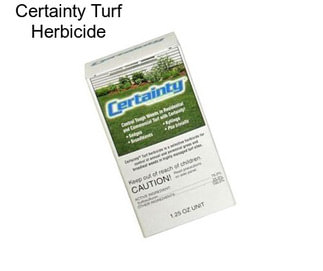 Certainty Turf Herbicide