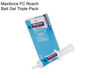Maxforce FC Roach Bait Gel Triple Pack