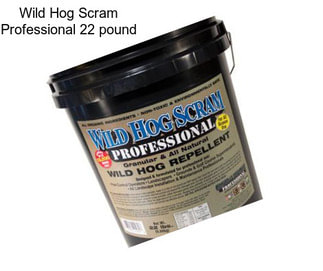 Wild Hog Scram Professional 22 pound