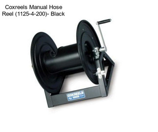 Coxreels Manual Hose Reel (1125-4-200)- Black