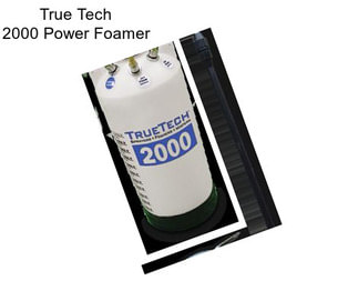 True Tech 2000 Power Foamer