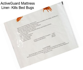 ActiveGuard Mattress Liner- Kills Bed Bugs