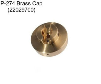 P-274 Brass Cap (22029700)