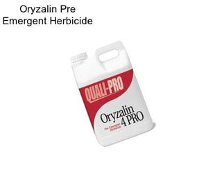 Oryzalin Pre Emergent Herbicide