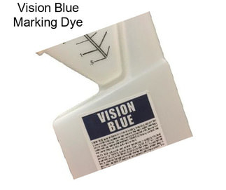 Vision Blue Marking Dye