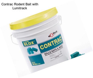 Contrac Rodent Bait with Lumitrack