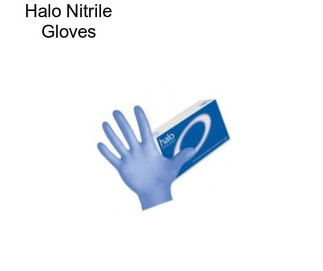 Halo Nitrile Gloves