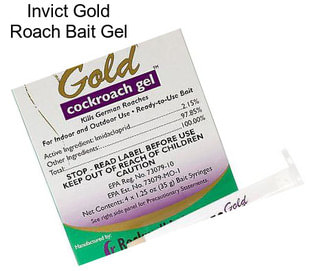 Invict Gold Roach Bait Gel