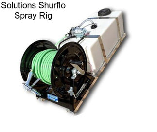 Solutions Shurflo Spray Rig