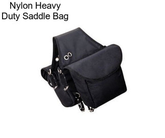 Nylon Heavy Duty Saddle Bag