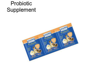 Probiotic Supplement