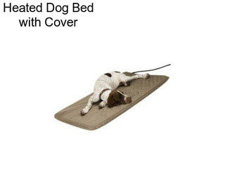 Heated Dog Bed with Cover