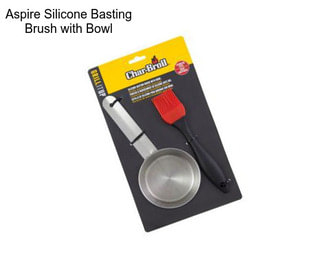 Aspire Silicone Basting Brush with Bowl