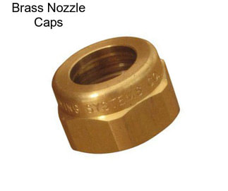 Brass Nozzle Caps