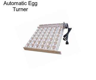 Automatic Egg Turner