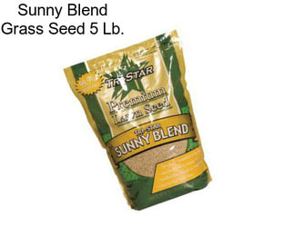 Sunny Blend Grass Seed 5 Lb.