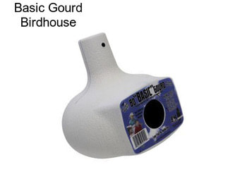 Basic Gourd Birdhouse