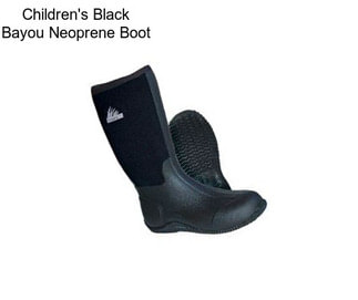 Children\'s Black Bayou Neoprene Boot