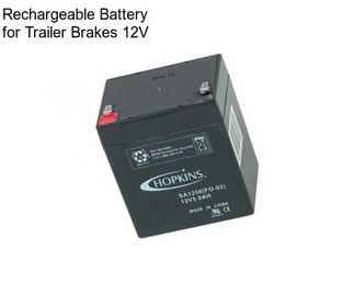 Rechargeable Battery for Trailer Brakes 12V