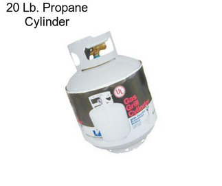 20 Lb. Propane Cylinder