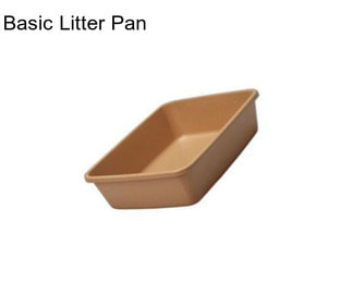 Basic Litter Pan