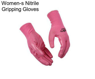 Women-s Nitrile Gripping Gloves