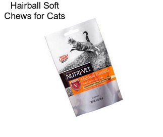 Hairball Soft Chews for Cats