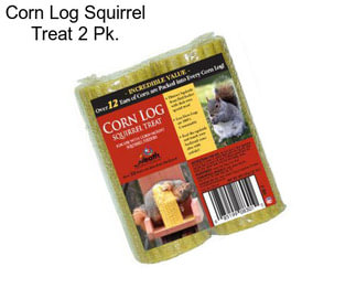 Corn Log Squirrel Treat 2 Pk.